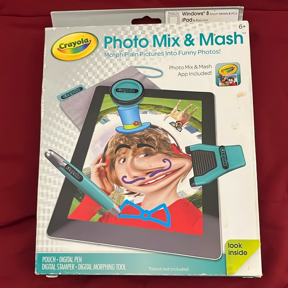 Crayola photo mix and mash. For iPad windows or android